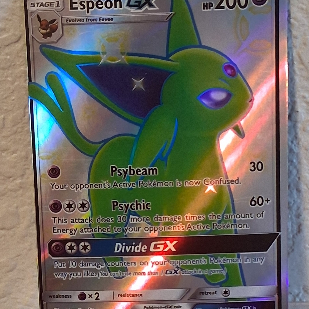 Espeon GX Pokémon Card